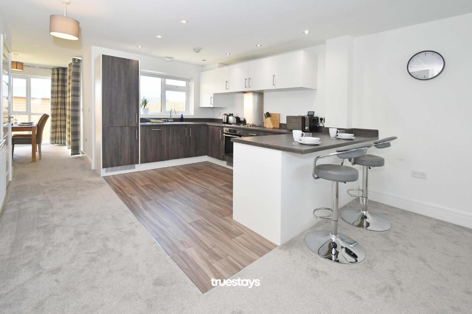 Regal House By True Stays - 3 Bedroom House In Stoke-On-Trent 외부 사진